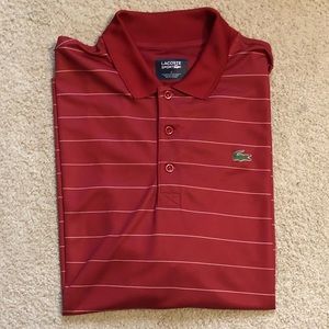 Lacoste polo shirt size 7